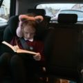 she couldnt stop reading on way home